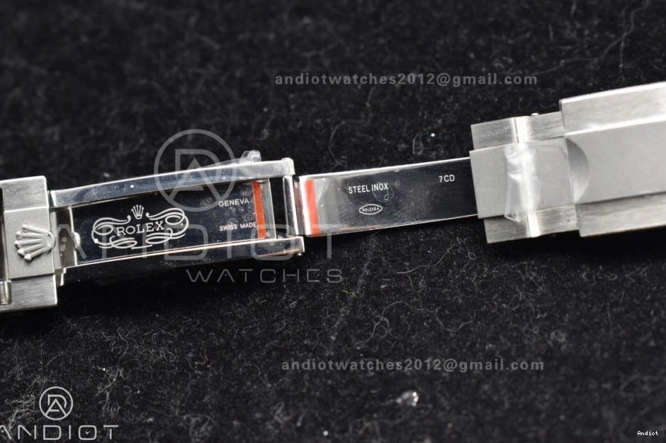 White Daytona A7750 ADGF Dial Best SS Bracelet Black on Edition SS 0311